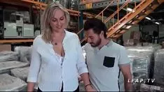 Play The ceo is 1 bosomy french painter milf and give ins her ass for question