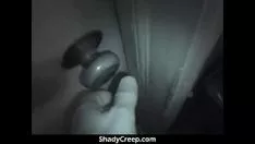 चलाएँ मेरे sashay एक एस में shoving. मिसिस बंट होल आउट