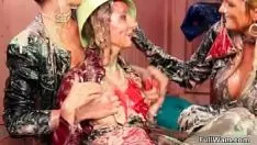 Play Horned bosomy missys loveing organism altogether