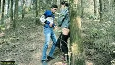 Play Dating sex at forest with 18yrs boyfriend! hurry up