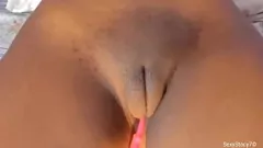 चलाएँ Sexystacy7 का गहन एकल सत्र: शौकिया टीज़ और बिग क्लिट रगड़